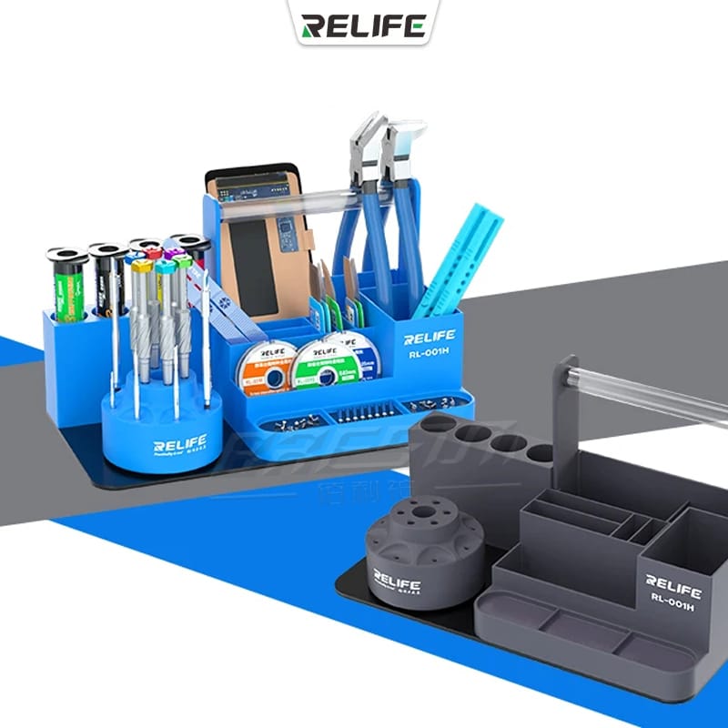 Rotating storage For Mobile Phone Repair Tools Ladder-style Large-capacity Classification Storage Tools