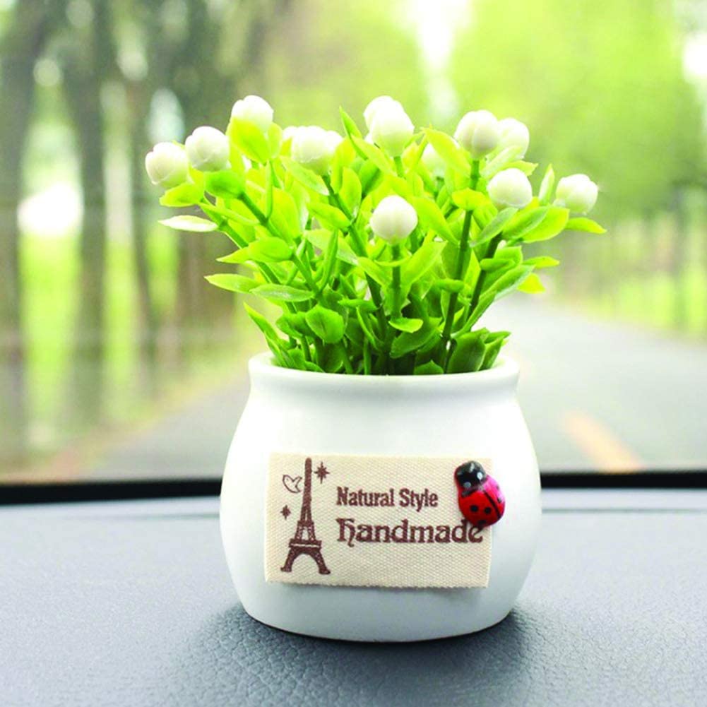 Dravizon Car Decoration Car Dashboard Shaking Head Gift Car Accessories Car Dashboard Idols and Showpiece car Interior Accessories and Gadgets ( Pack 
