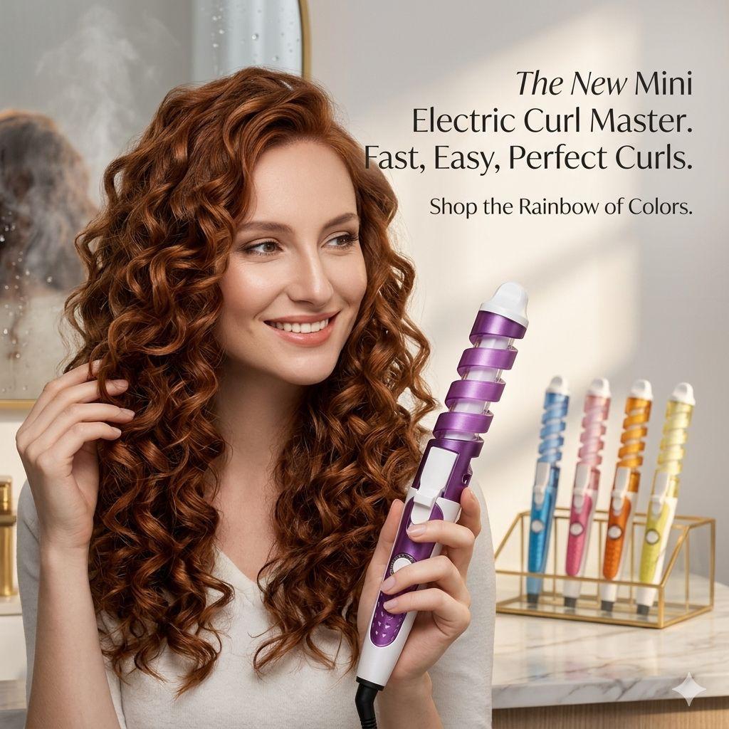 Mini Electric Hair Curler