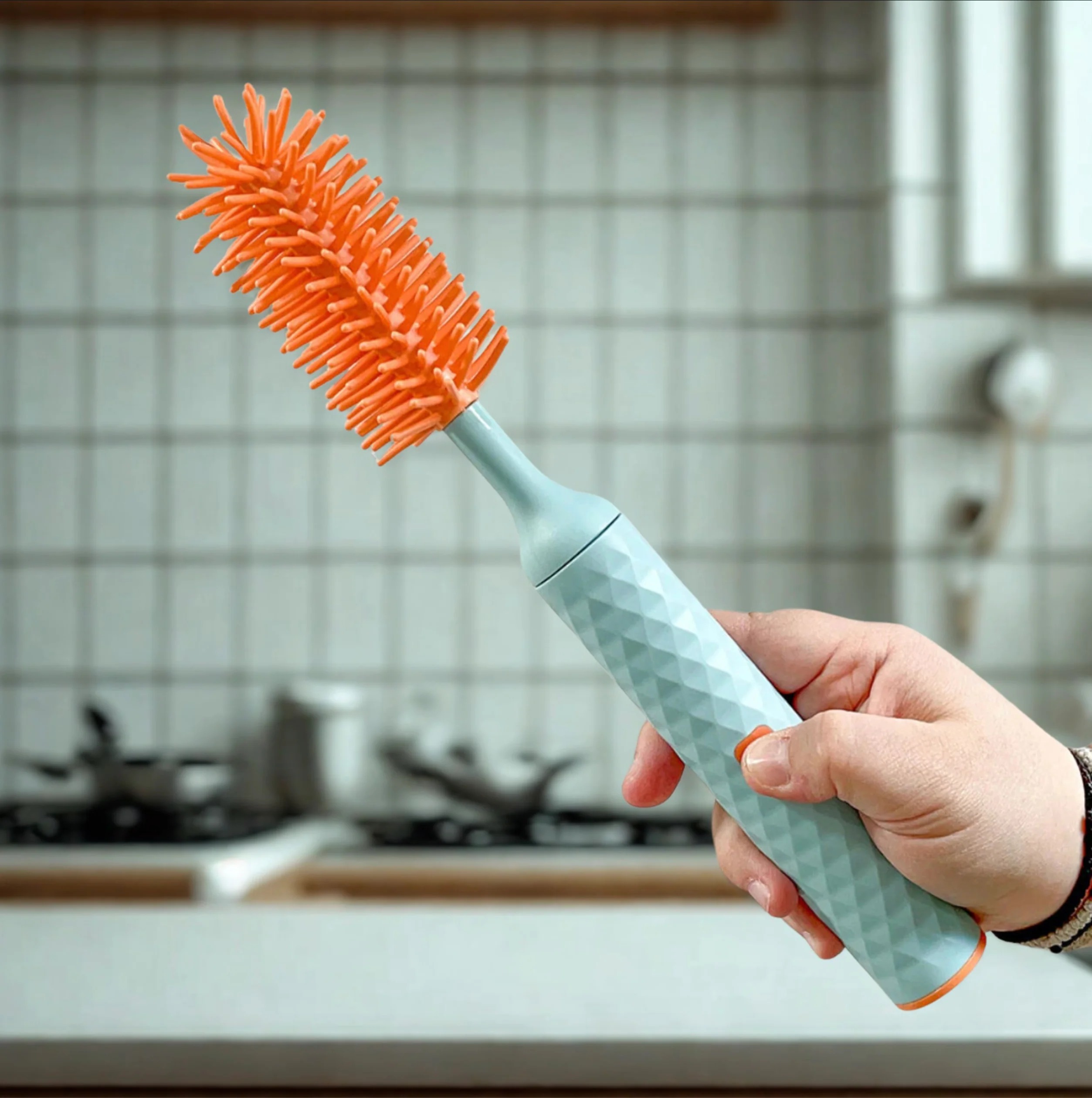 3 in 1 Silicone Baby Bottle Cleaning Brush