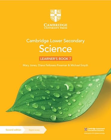 Cambridge Lower Secondary Science Learner's Book 7 with Digital Access (1 Year) Paperback ├ó┬Ç┬ô