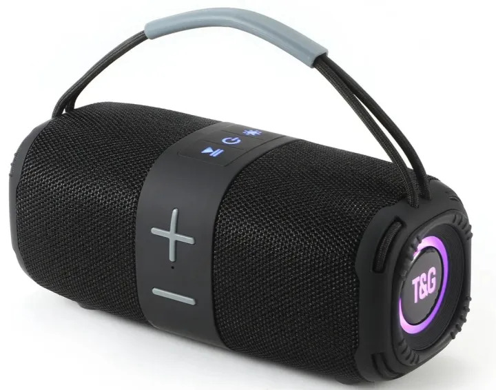 GERLAX GS-15 Portable WIRELESS Speaker 16W High Power Bluetooth Speaker With RGB Light Powerful Bass 16W Power Stereo Sp