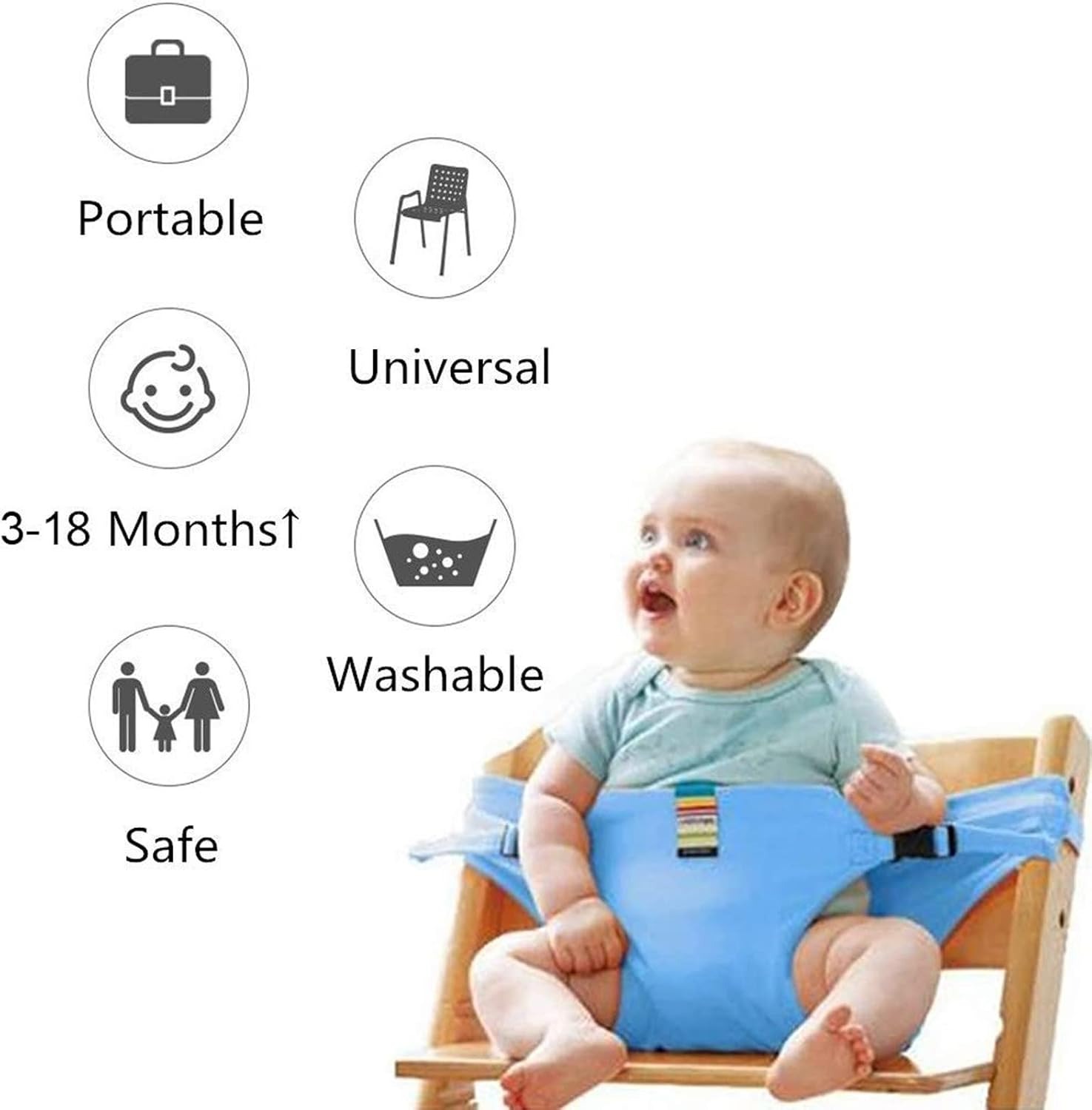Baby Dining Chair Safety Belt