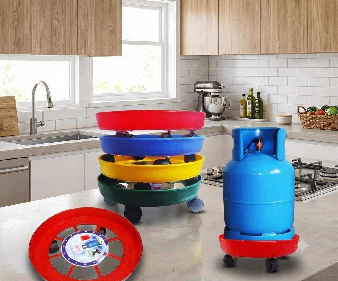 Plastic Gas Stand with tires