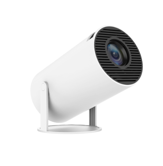 HY330 Android Smart Projector 1080p Native 4K Support - WiFi6 Bluetooth 5.0 Auto Keystone LCD Portable Home Theater Mini