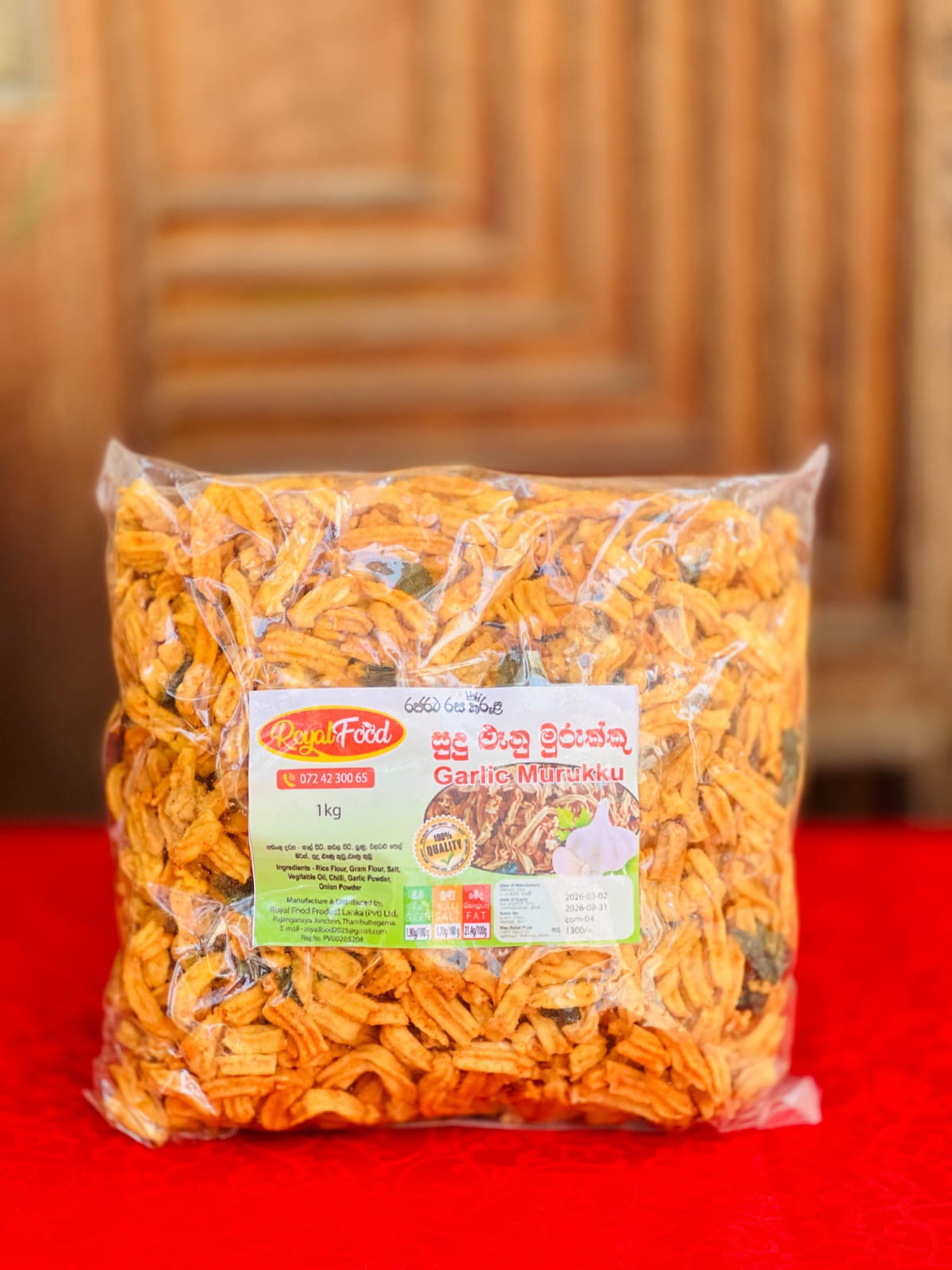 Royal Food Garlic Muruku