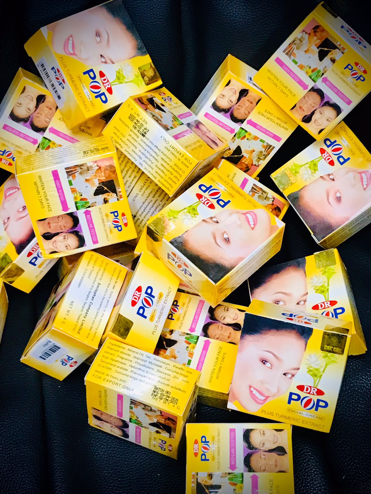 Dr. Pop Plus Turmeric Extract Facial Cream