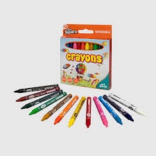Atlas 12 Color Crayons