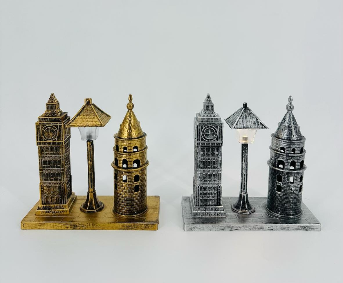 metal London Big Ben landmark figurines