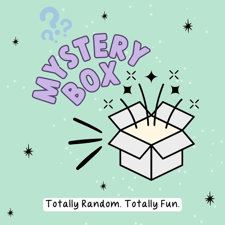 Mystery Box Stationary Suprise Blind Box - Minimum 10 Pcs Includes