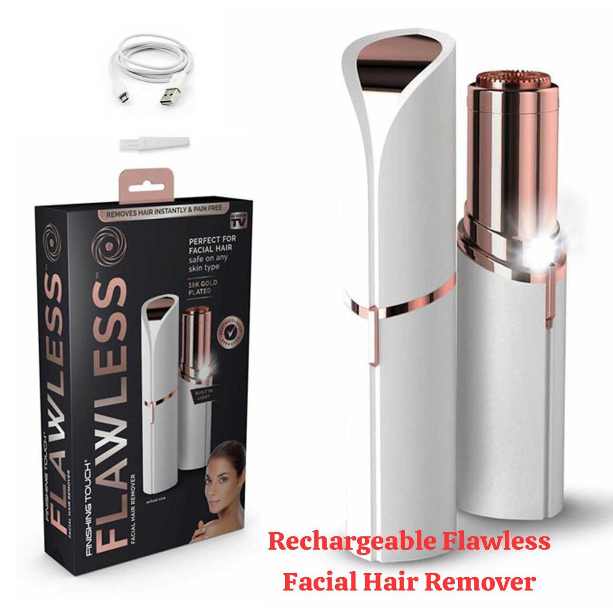 Rechargeable Flawless Facial Hair Remover