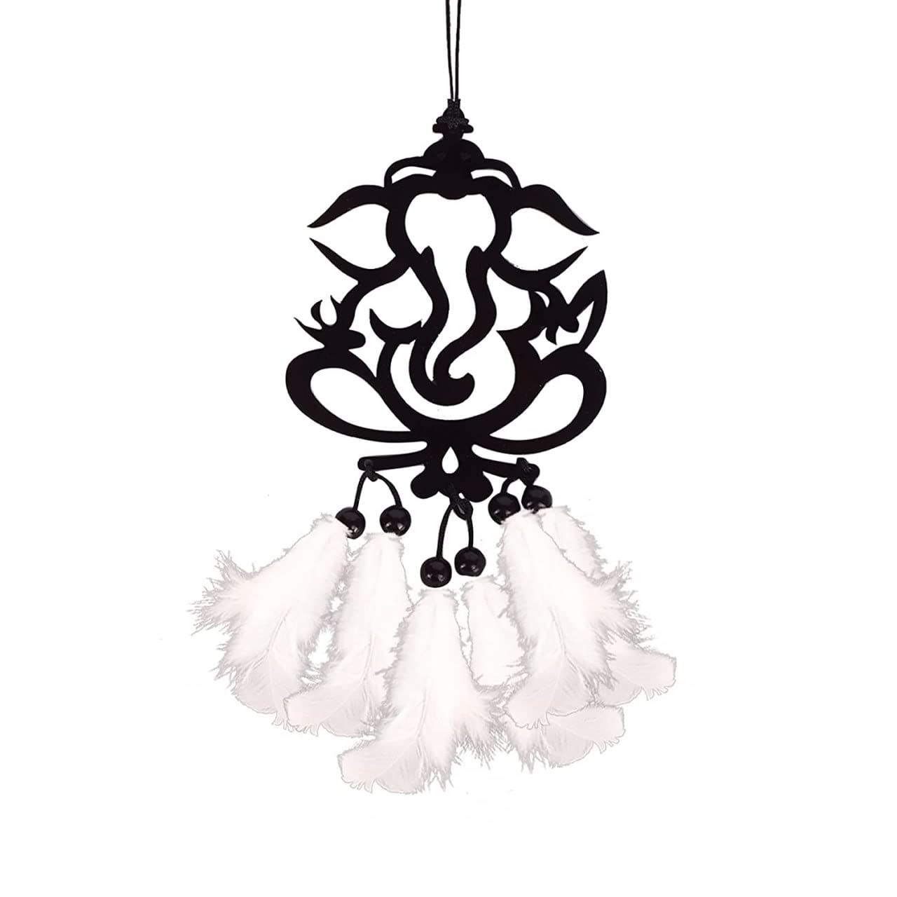 QVARKY Decorative Car Hanging Ornament Dream Catchers for Car,Home,Window & Garden for Positive Vibes Mirror Decor Good Luck Hand Made Gift,Wind Chime