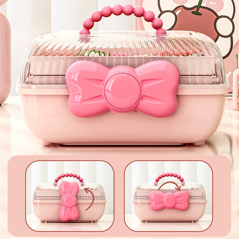 Multi-Layer Hair Pin Storage Box for Girls