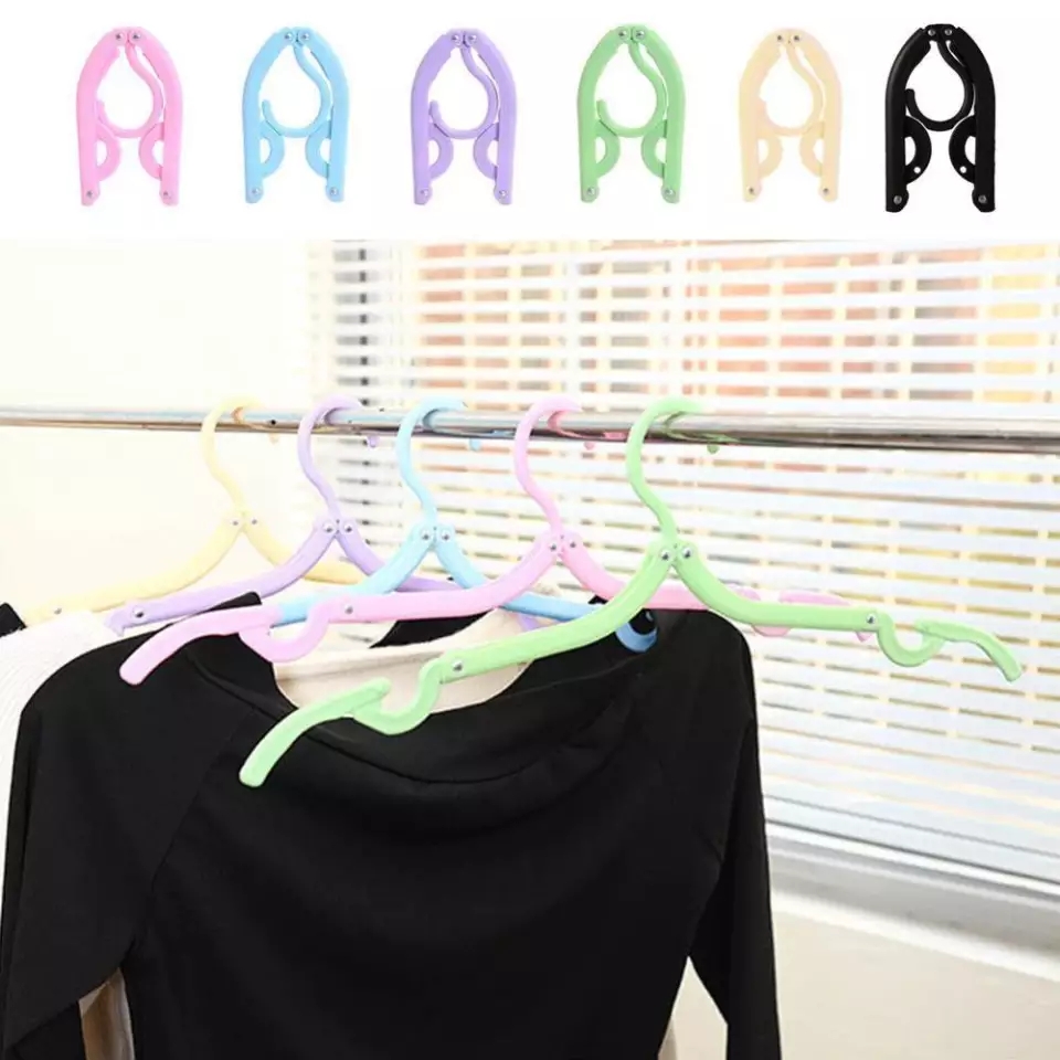 1pcs Foldableable Portable Clothes Hanger