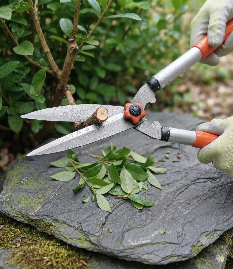 Large Garden Scissor with Colour Handle
