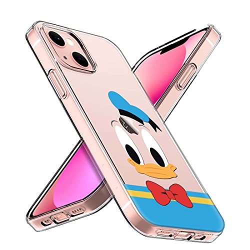 Fashionury Designer Soft Back Cover Case Compatible for Apple iPhone 13-D0245 (FROM INDIA FAAZ)