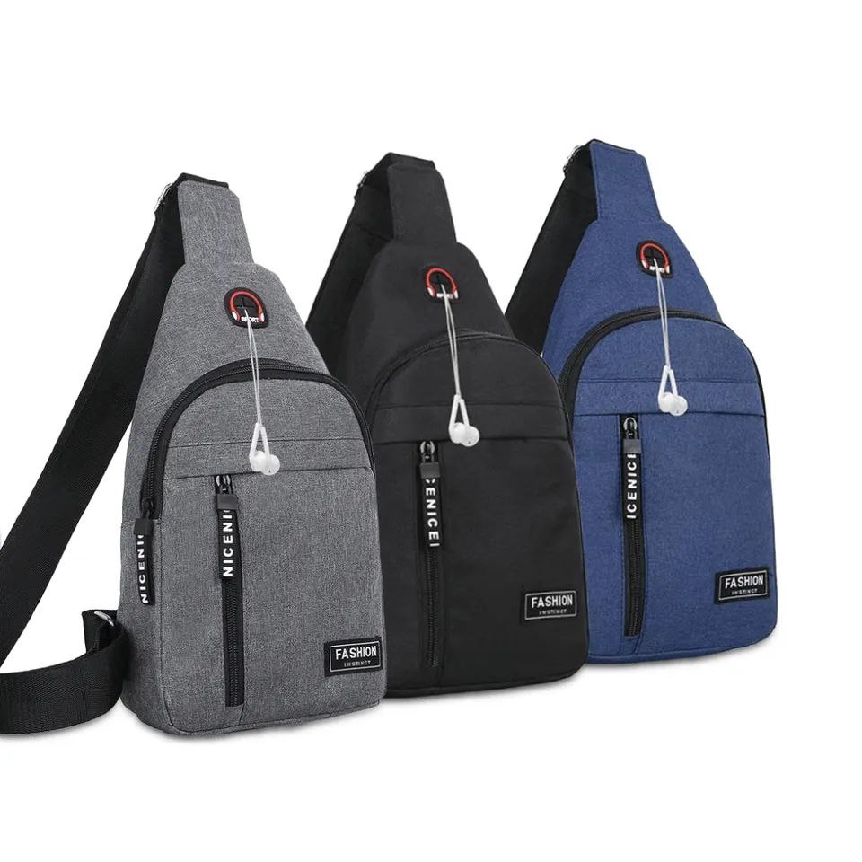Mens Crossbody Bag ΓÇô Stylish Casual Shoulder Sling Bag