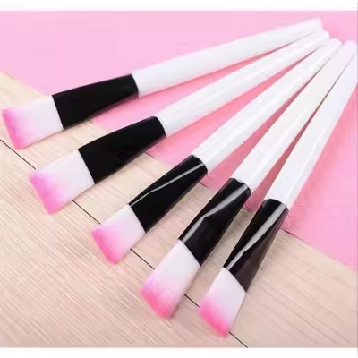 1 Pc Pink Mask Brush Skin Care Soft Facial Mask Nylon Brush