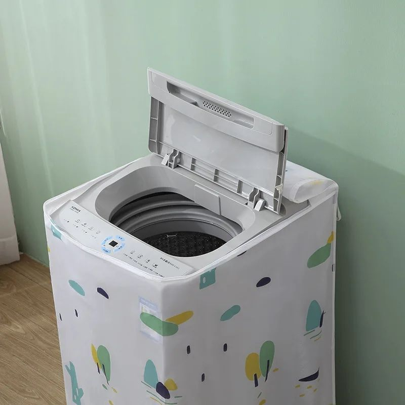 Top Loading Drum Washing Machine Cover Dust Cover Clean Waterproof Dust Cover