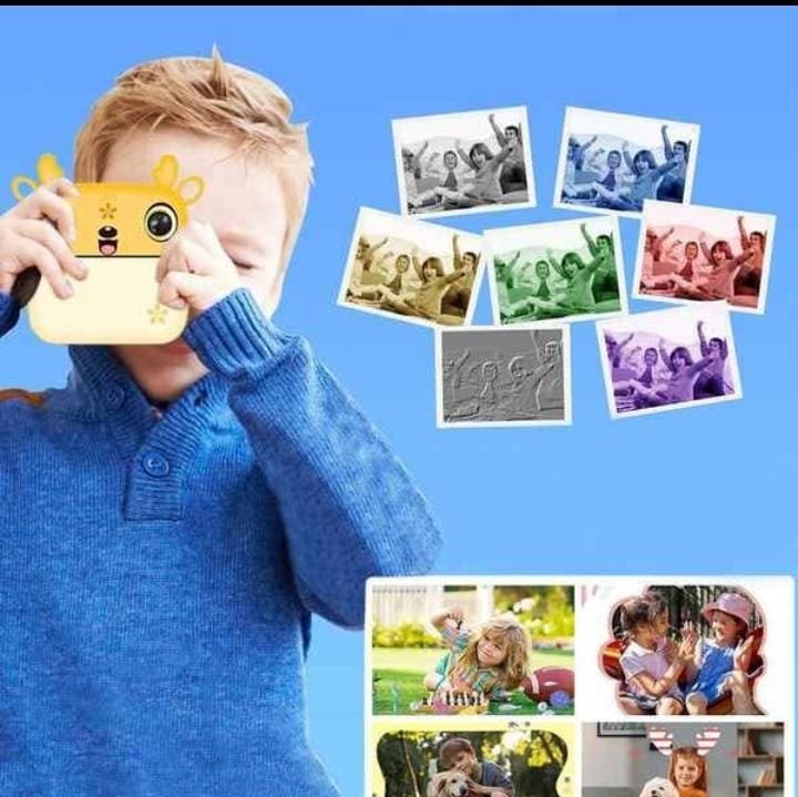 Camera with Instant Printer for kids