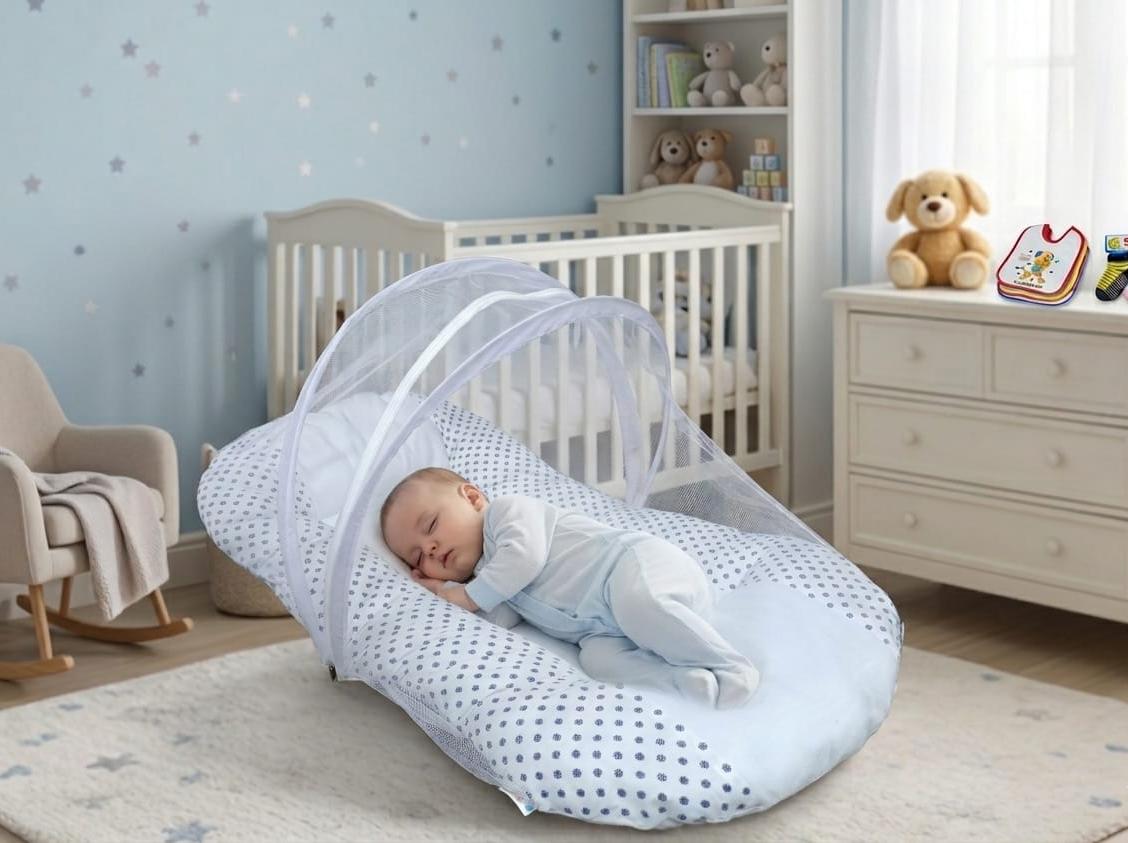 Baby Room Mosquito Net & Cotton Mattress
