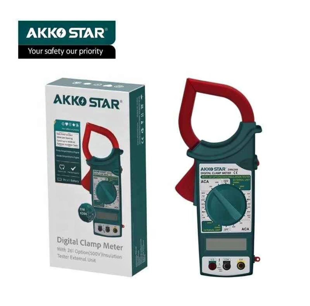 Digital Clamp Meter ΓÇô Akkostar