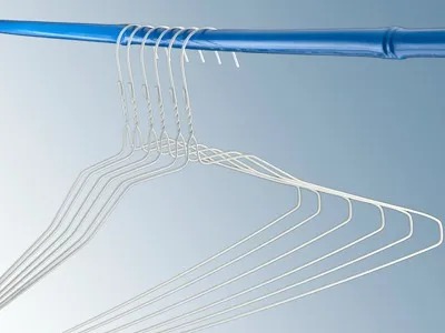 Dress Hangers - Metal wire dress hangers ├ó┬Ç┬ô (Pack of 10 hanger) - Cloth Hangers