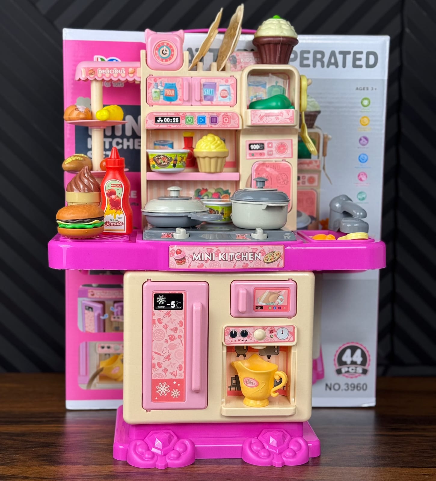 44 PCS Kitchen Toy Set