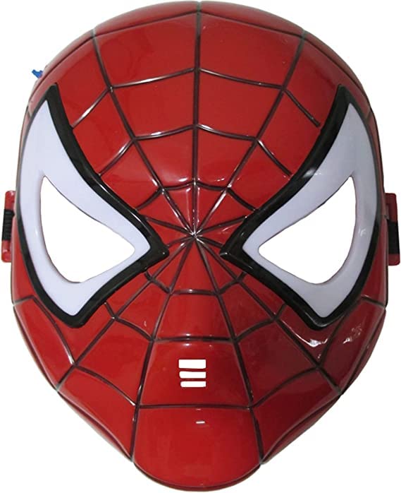 JBD ENT Nylon Superhero Dress + Glove +Mask Superhero Costume |Birthday Gift for Kids| Halloween Party Costume for Boys 