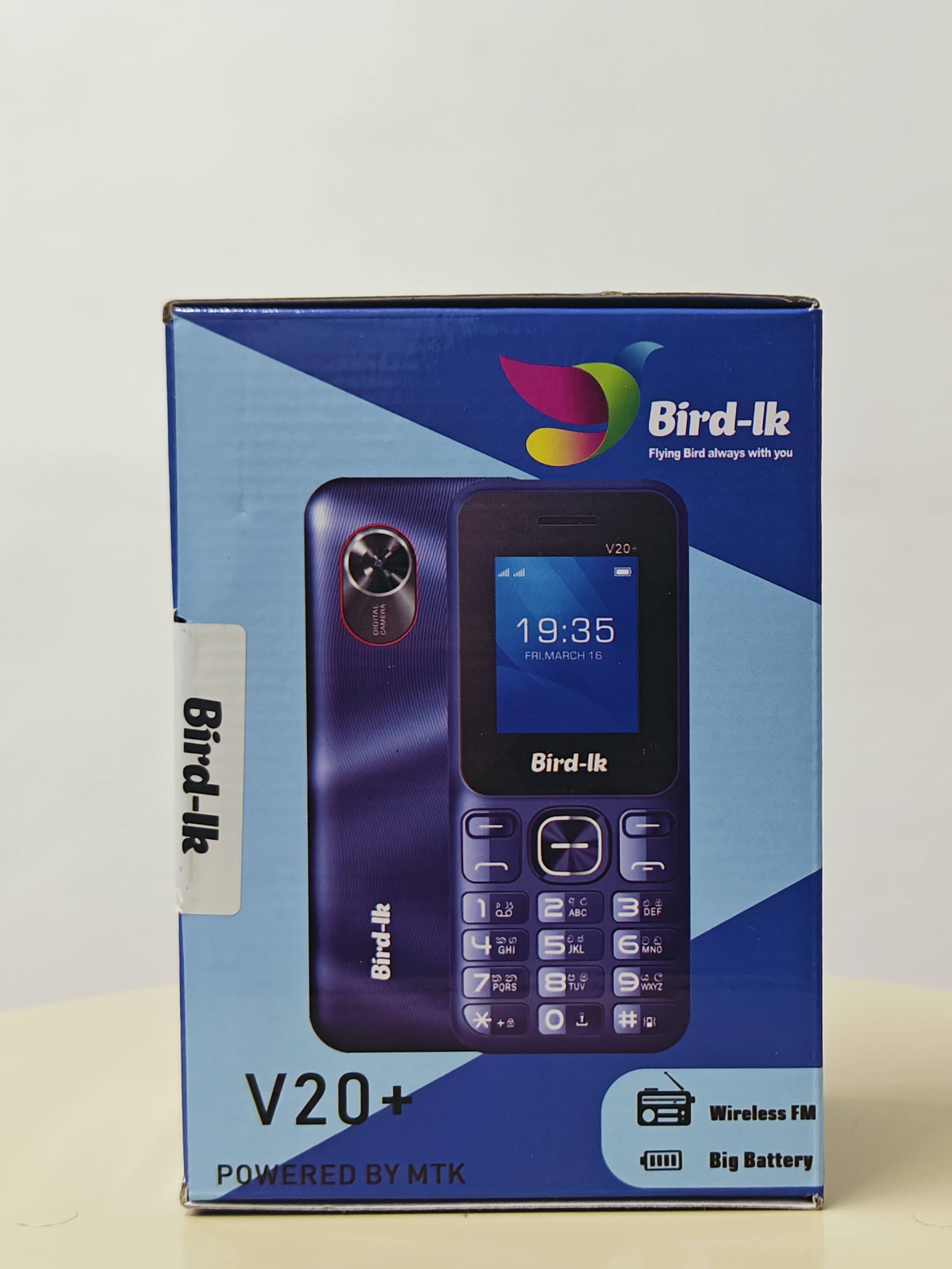 BIRD-LK V20+ - Black Keypad Phone Button Phone