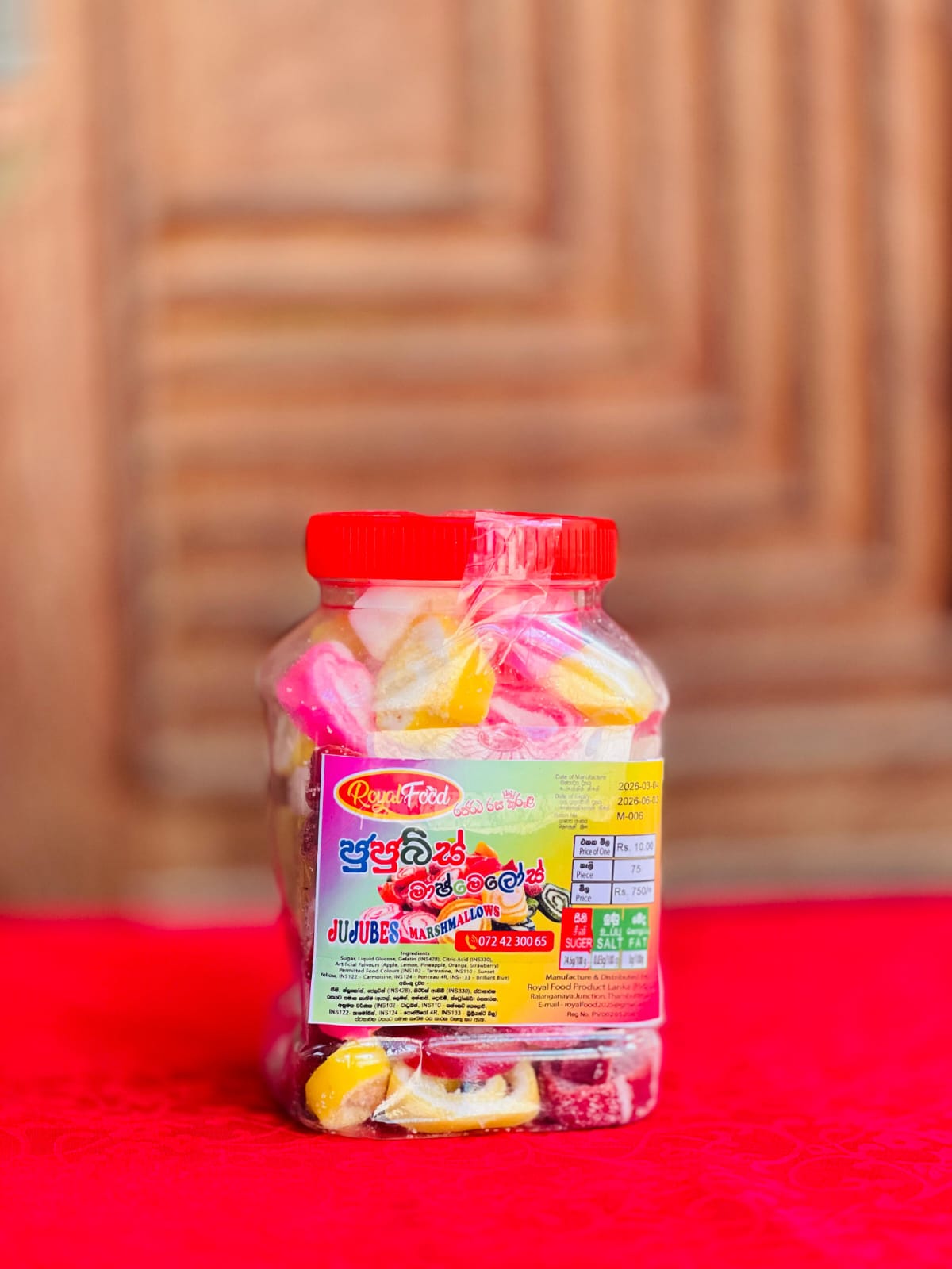 Royal Food Jujubes