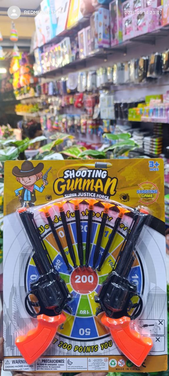 Shooting Gunman toy set