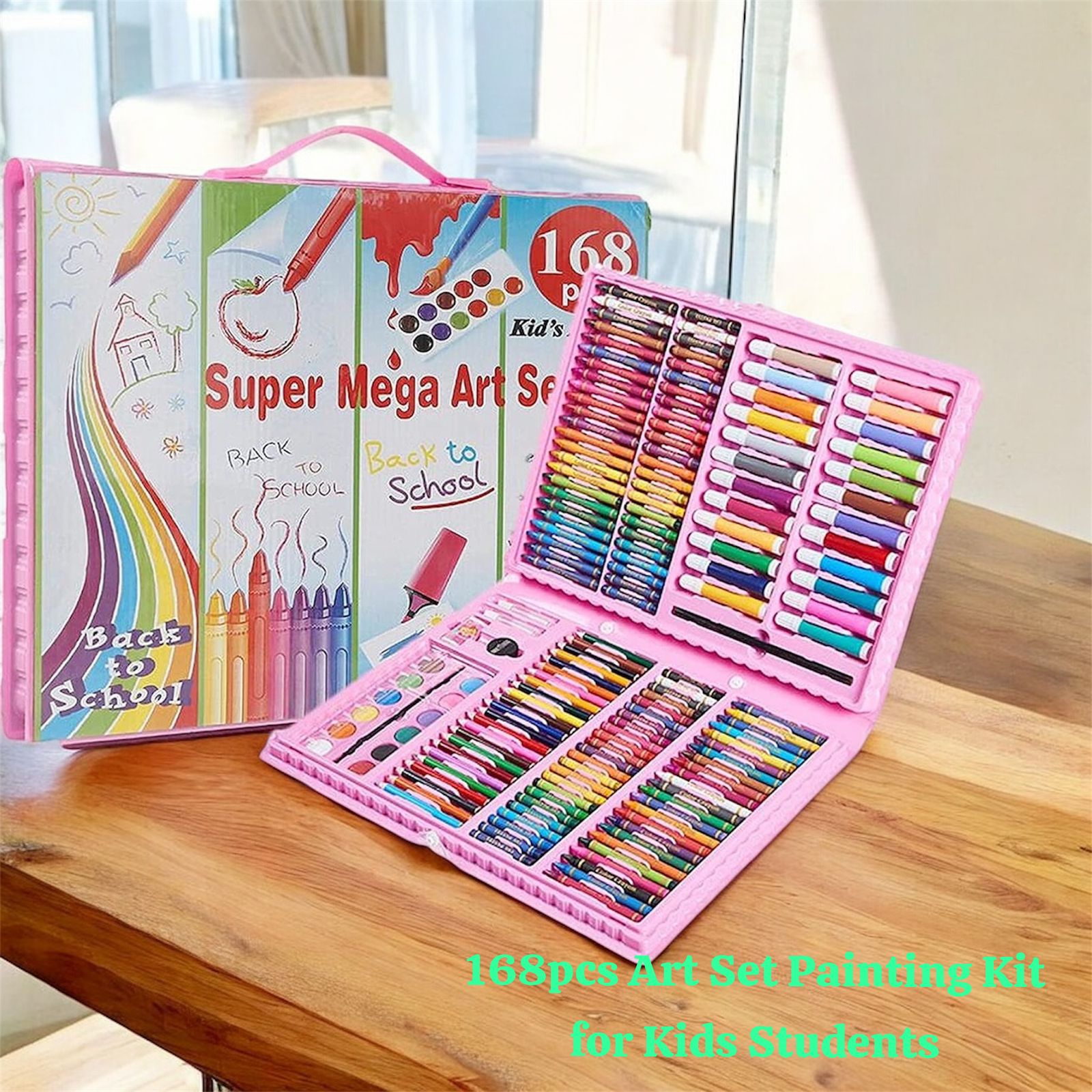 168pcs Art Set Painting Kit for Kids