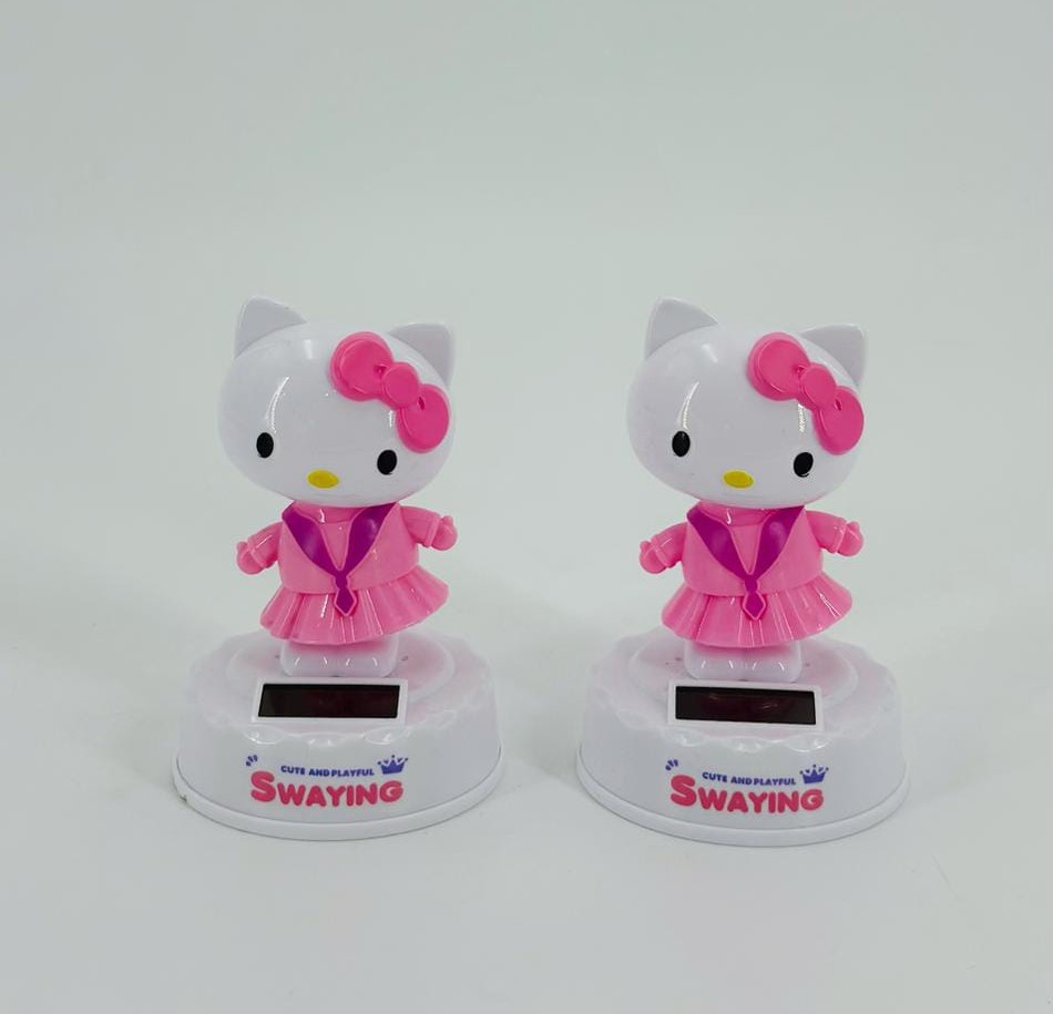Hello Kitty solar-powered "swaying" dolls