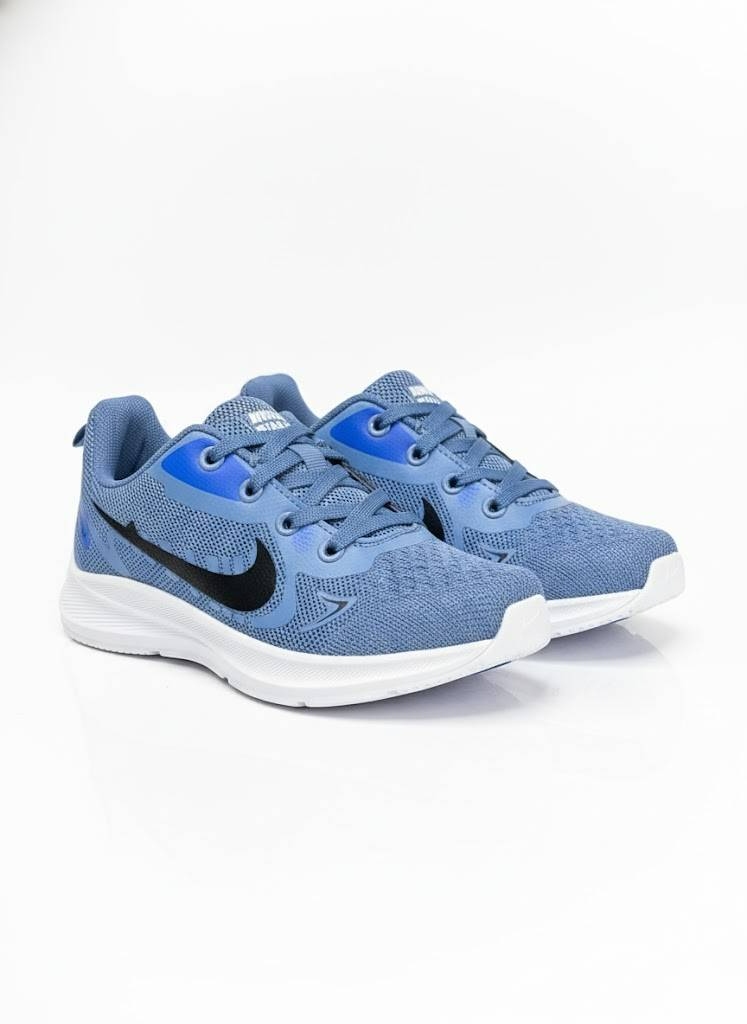 Women's Blue Mesh Running Shoe - Lightweight Athletic Trainer