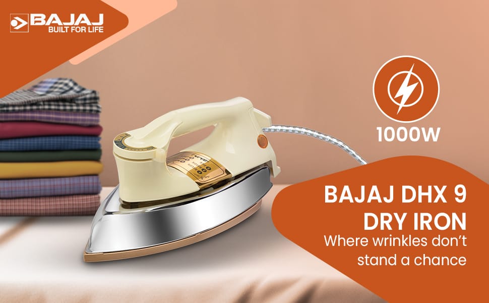 Bajaj Majesty Dry Iron DHX 9