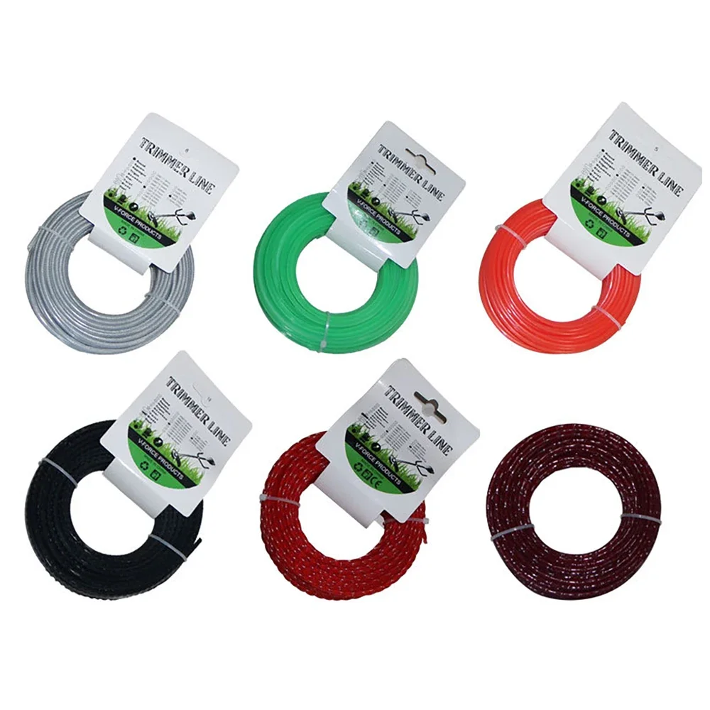 High-Strength 3.5mm├â┬ù15m Grass Cut Strimmer Line Nylon Cord Wire String For Grass Trimmer, Compatible Grass Trimmer Co