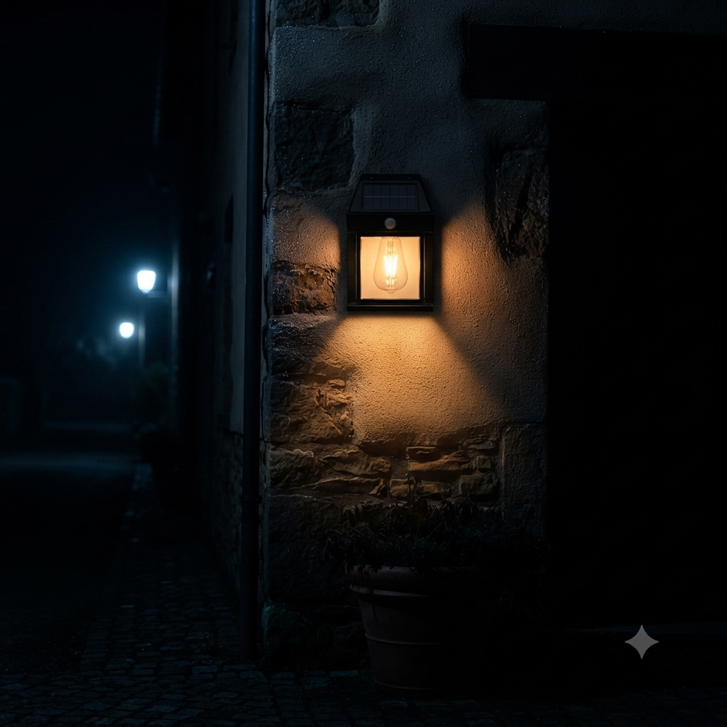 Solar Interaction Wall Lamp