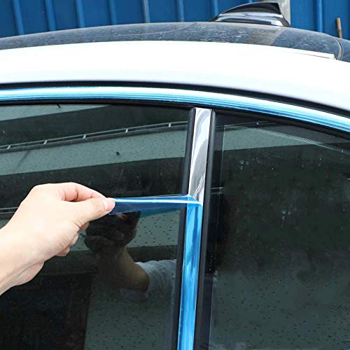 LOWRENCE 10 mm Side Window Chrome Beading Roll for -Volkswagen Vento