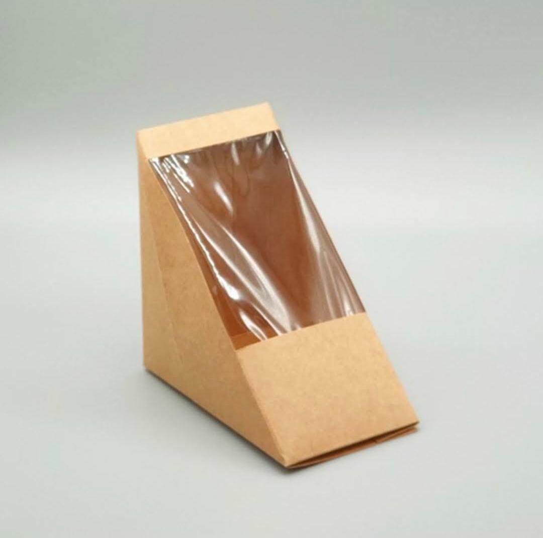 Kraft Sandwich Box 25pcs