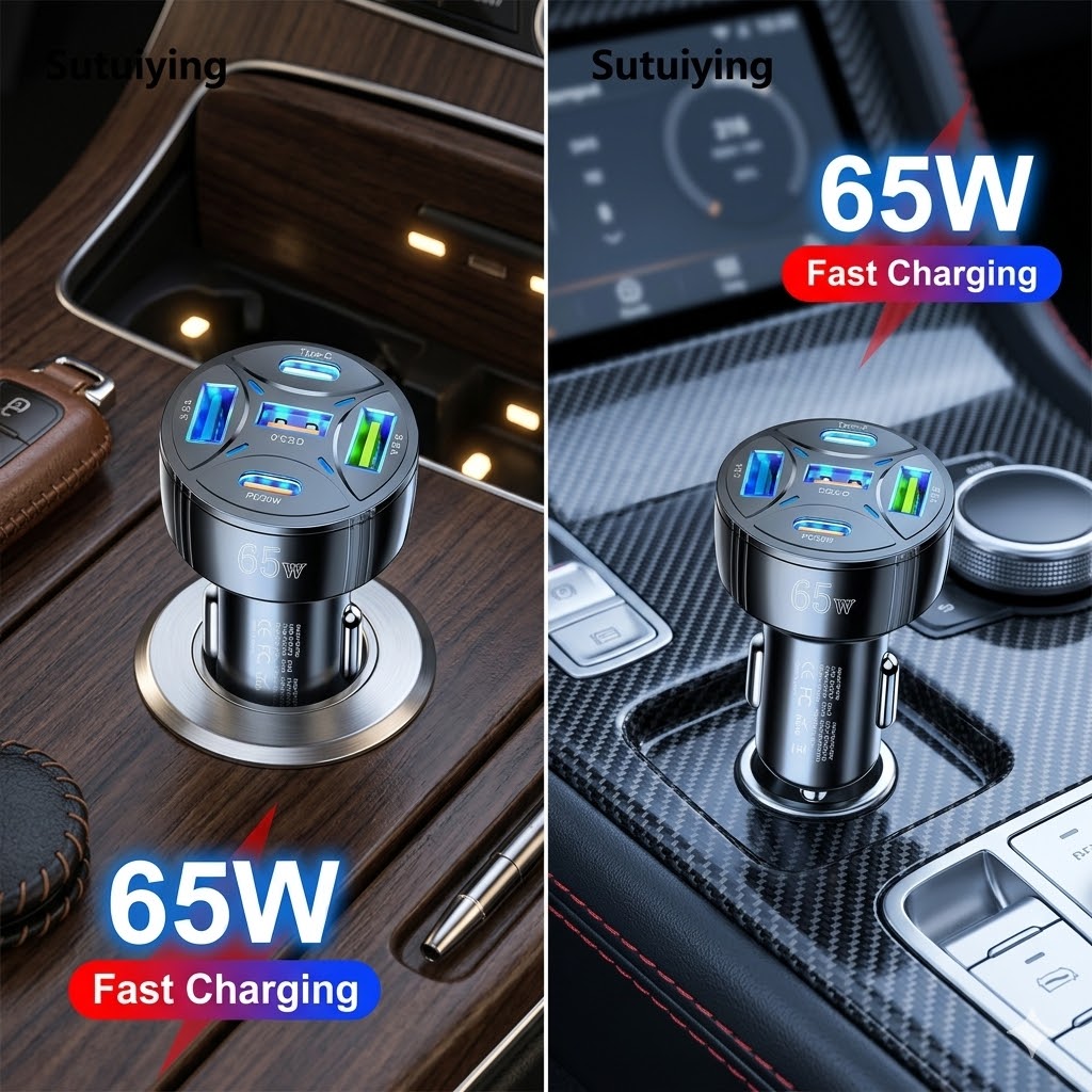 65W Journey car charger