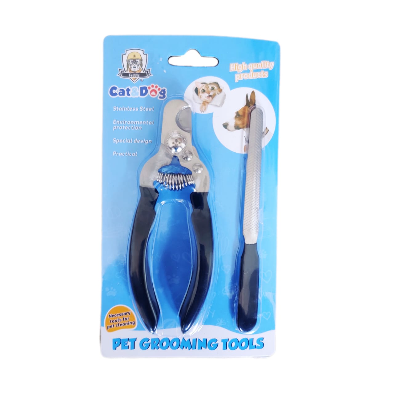Professional Dog Cat Pet Grooming Nail Clipper with Pull Out Nail File ├ó┬Ç┬ô Easy and Quick Grooming Products for Dogs,