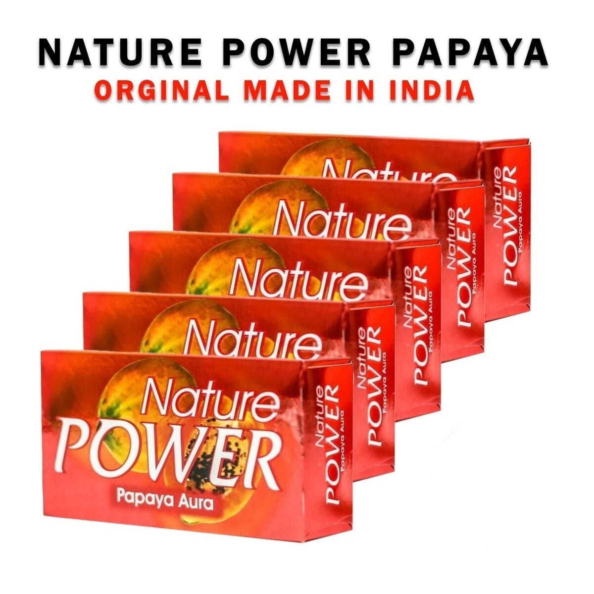 Papaya Soap 02 Pack