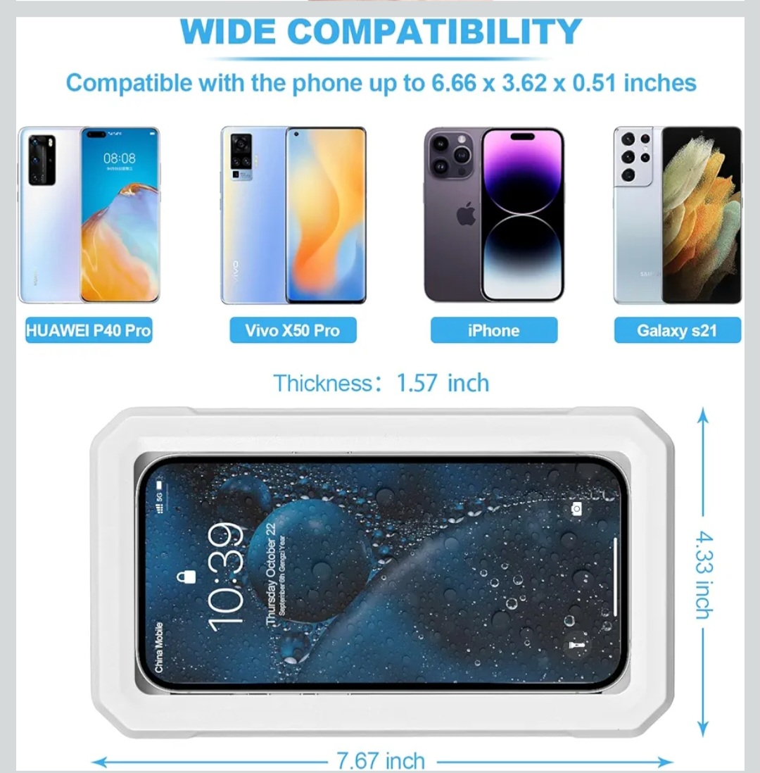 Waterproof Bathroom Phone HolderSHX2522