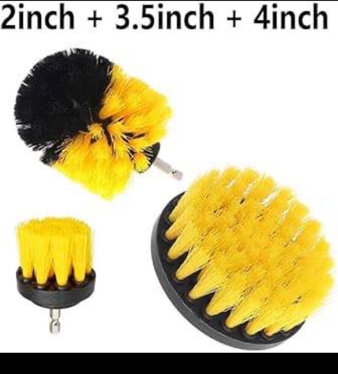 3pcs drill brush