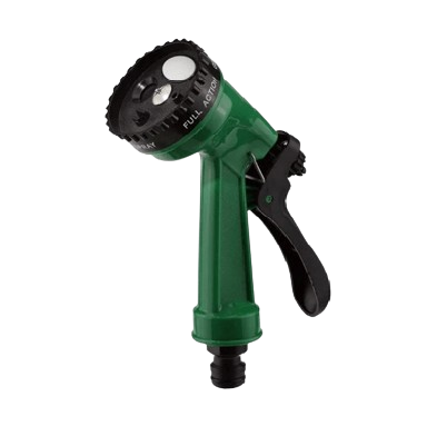 Heavy Duty Adjustable Hose Nozzle 2033 for Garden & Outdoor Watering, Multiple Spray Modes, Efficient Water Control, Hom
