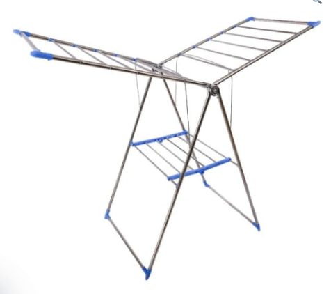 CLOTH RACK ├ó┬Ç┬ô MEDIUM Silver Joint Adjustable Steel Frame Laundry Drying