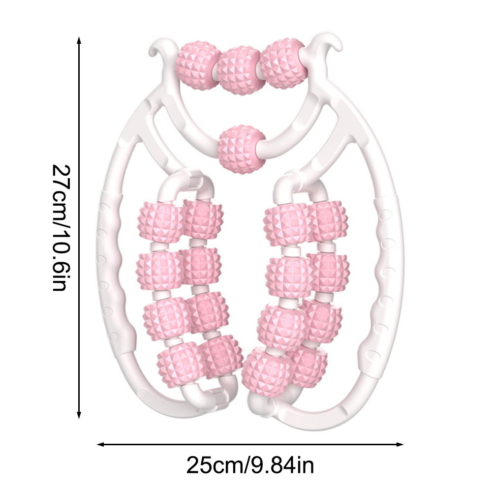 20 wheel leg clamp massager