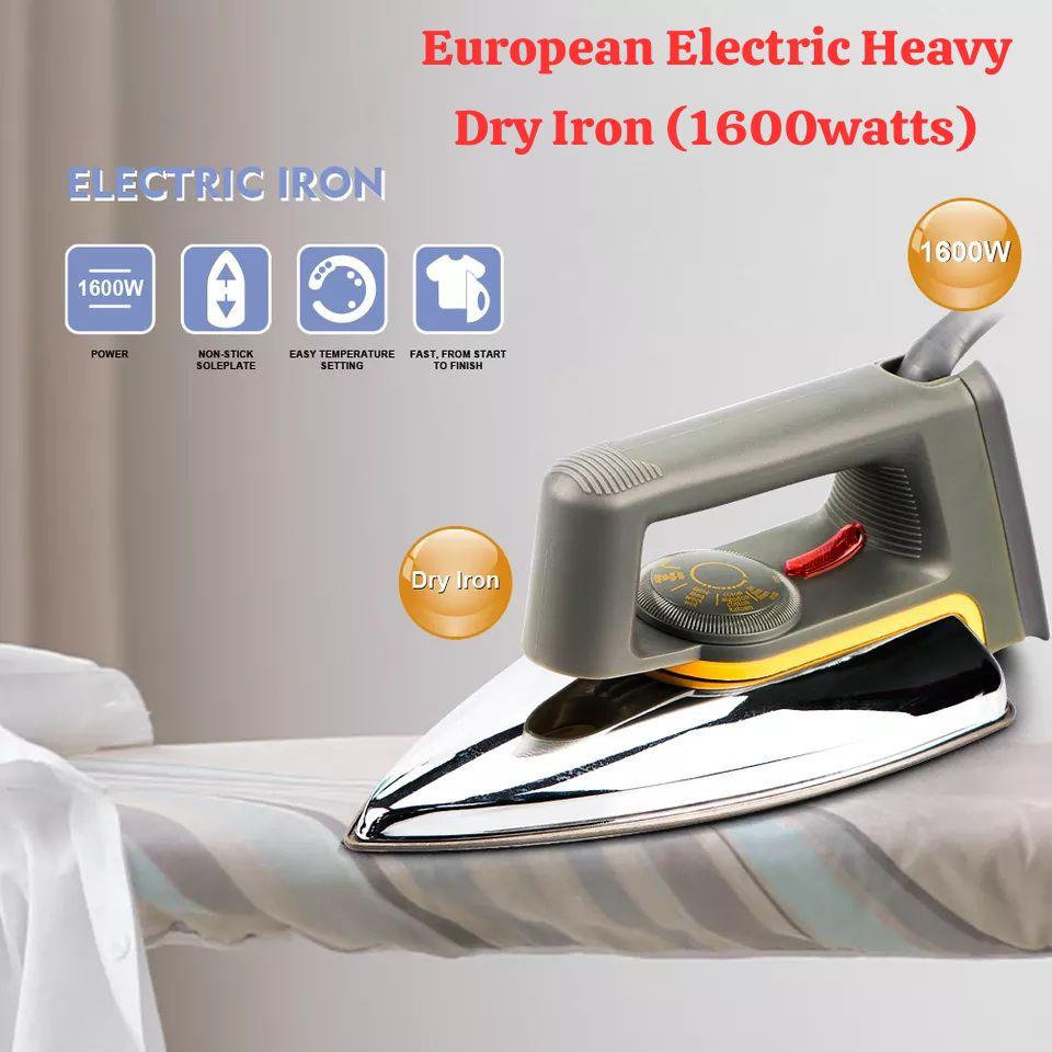 1600 Watts European Electric Heavy Dry Iron
