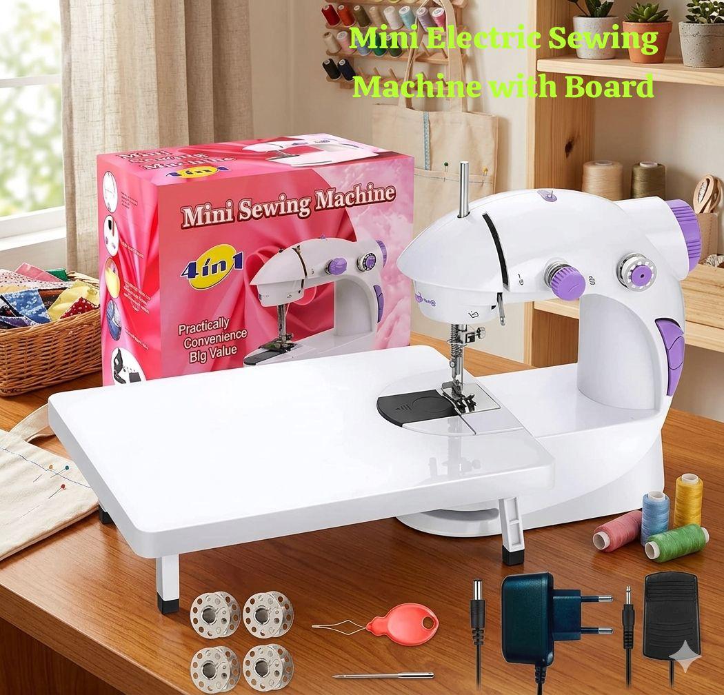 Mini Electric Sewing Machine with Board